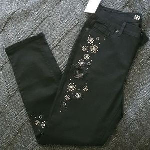 NWT Fancy🆕 Black Denim Jeans👖
